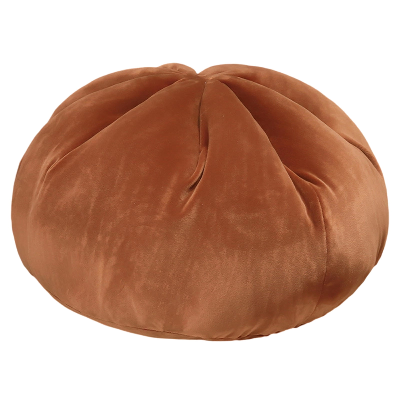 Dumpling Pillow Cute Round Throw, Large Stuffed Bun Plush Cushion for Couch, Sofa, Bedroom, Super Soft Dumpling Stress Relief Toy, Anxiety Sensory Bread Doll for Dorm Room Decorative Throw