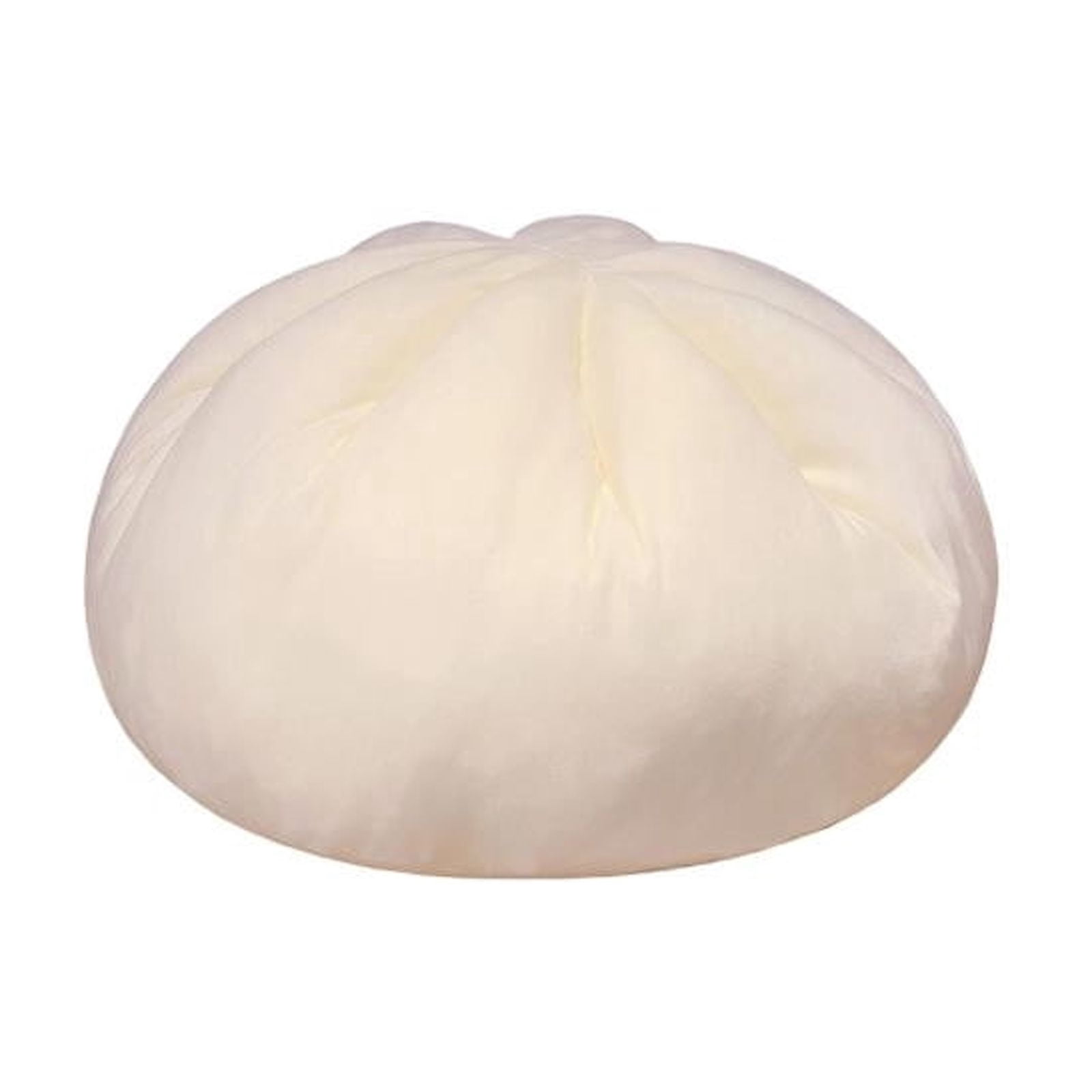 Dumpling Pillow Cute Round Throw, Large Stuffed Bun Plush Cushion for Couch, Sofa, Bedroom, Super Soft Dumpling Stress Relief Toy, Anxiety Sensory Bread Doll for Dorm Room Decorative Throw