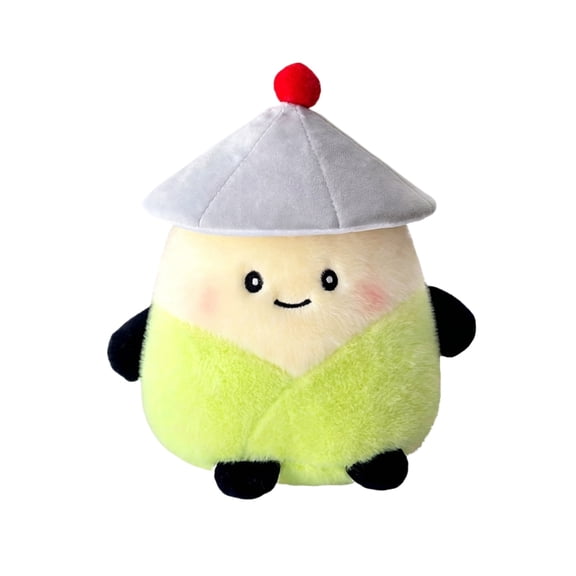 Dumpling Plush Toy Soft Food Stuffed Animal Cute Kitchen Decor Gift