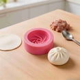 thumbnail image 1 of Dumpling Silicone Mold, Steamed Stuffed Bun Making Maker, Manual Baozi Molding Press,1 Pack, 1 of 5