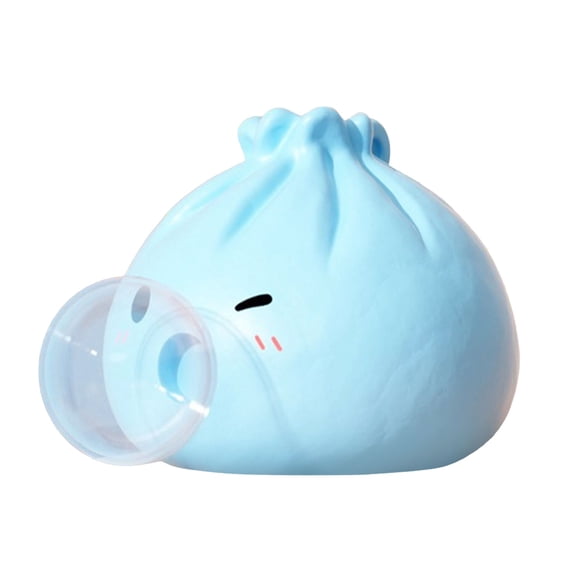 Dumpling Squish Blowing Bubbles Jumbo dumpling Butter Squeezy Stress Toy Slow Rising Sensory Anxiety Relief Ball Birthday Present Gift for Kid