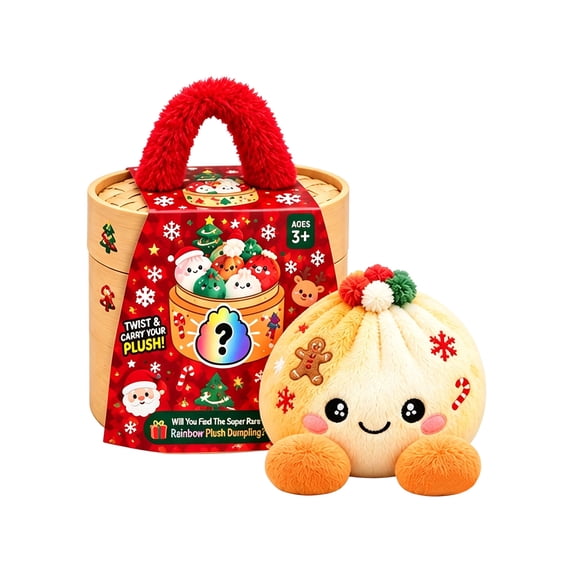 Dumpling Squishies, Big Rainbow Squishes with Steamer, by Zhaohaosy