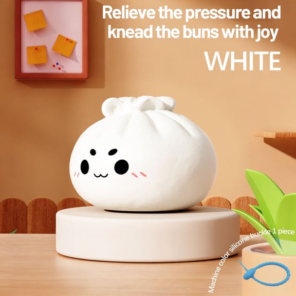 Dumpling Squishies Box – Slow Rising Face Squeeze, Tear-Resistant Fidget Sensory for Easter Basket Stuffers, Goodie Bag Fillers