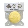thumbnail image 1 of Dumpling Squishies, Sensory Fidget, 3 in Slow Rising Stress Ball, Vibrant Design Silicone Decor Food, Anxiety Stress Relief Items, 1 Pc Yellow, Desktop Decor, 1 of 7