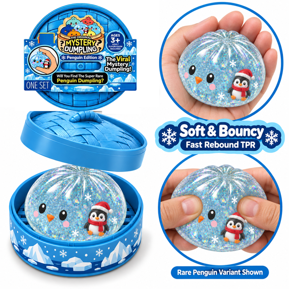 Soothin Dumpling Squishy 3 Inch Steamed Bun Slow Rising Soft Handheld Figure ...