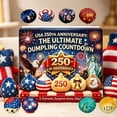 thumbnail image 1 of Dumpling Squishy Mystery Box 12 Pack Soft Squishy Toys For Stress Relief, Great Independence Day Decoration For All Ages, 1 of 9