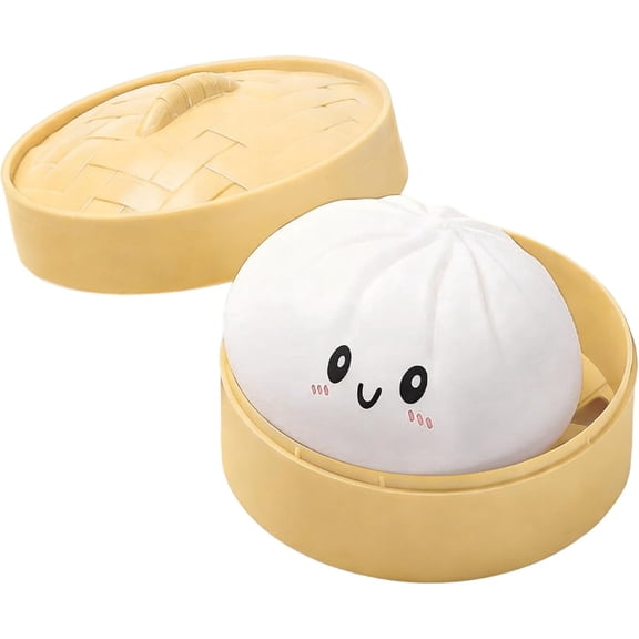 Dumpling Squishy, Mystery Dumpling Squishy, Dumpling Stress Ball, Rainbow Mystery Squishy Bun, Anxiety Relief Fidget, Soft Squeeze Decompression Dough