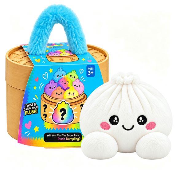 Toy Box Mode Dumpling Squishy Plush Toy - Mystery Surprise Rainbow Squeeze Doll with ...