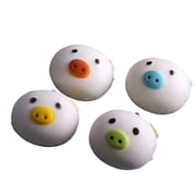 Dumpling Squishy T-oy, The Piglet Bun Squishies, Cute Anxiety Relief Fidget T-oy, Soft Squeeze Decompression Dough for Adults