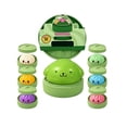 thumbnail image 1 of Dumpling Stress Ball Slow Rising Squishy Soft Squeeze Decompression Dough Fidget Toy with Steamer, Random Color, 1 of 6