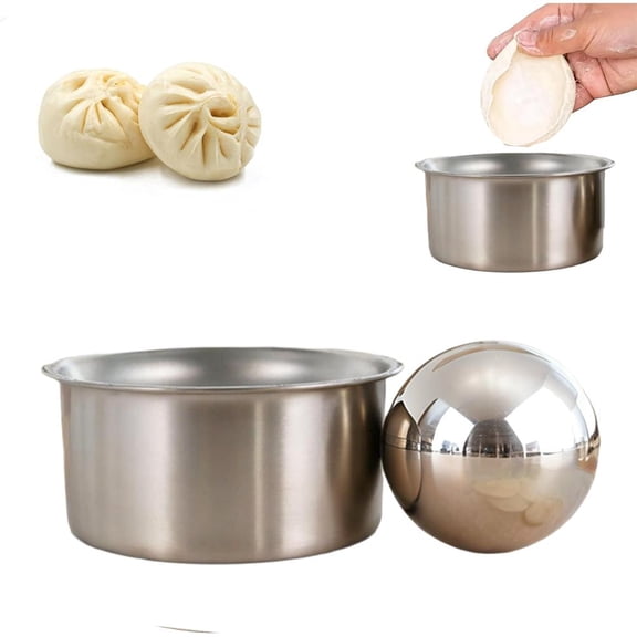 Dumpling Wrapper Maker Dash Kit,2026 New Dumpling Skin Maker, Ball Rolling Manual Dough Ravioli Makers Tool,for Kitchen Restaurant Convenient Homemade DIY Bao Bun Dumplings Empanadas Ravioli Bakeware