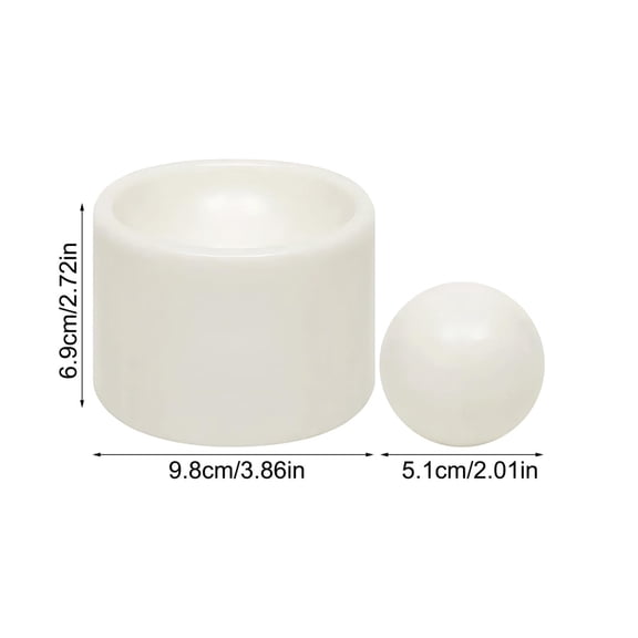 Dumpling Wrapper & Mochi Press Mold Set Homemade dumpling wrapping shaping,Dumpling maker,Food grade silicone-White