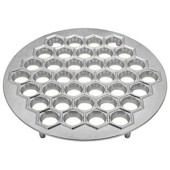 Dumpling dough mold cookie mold dumpling mold wonton mold dumpling mold (cast aluminum silver)