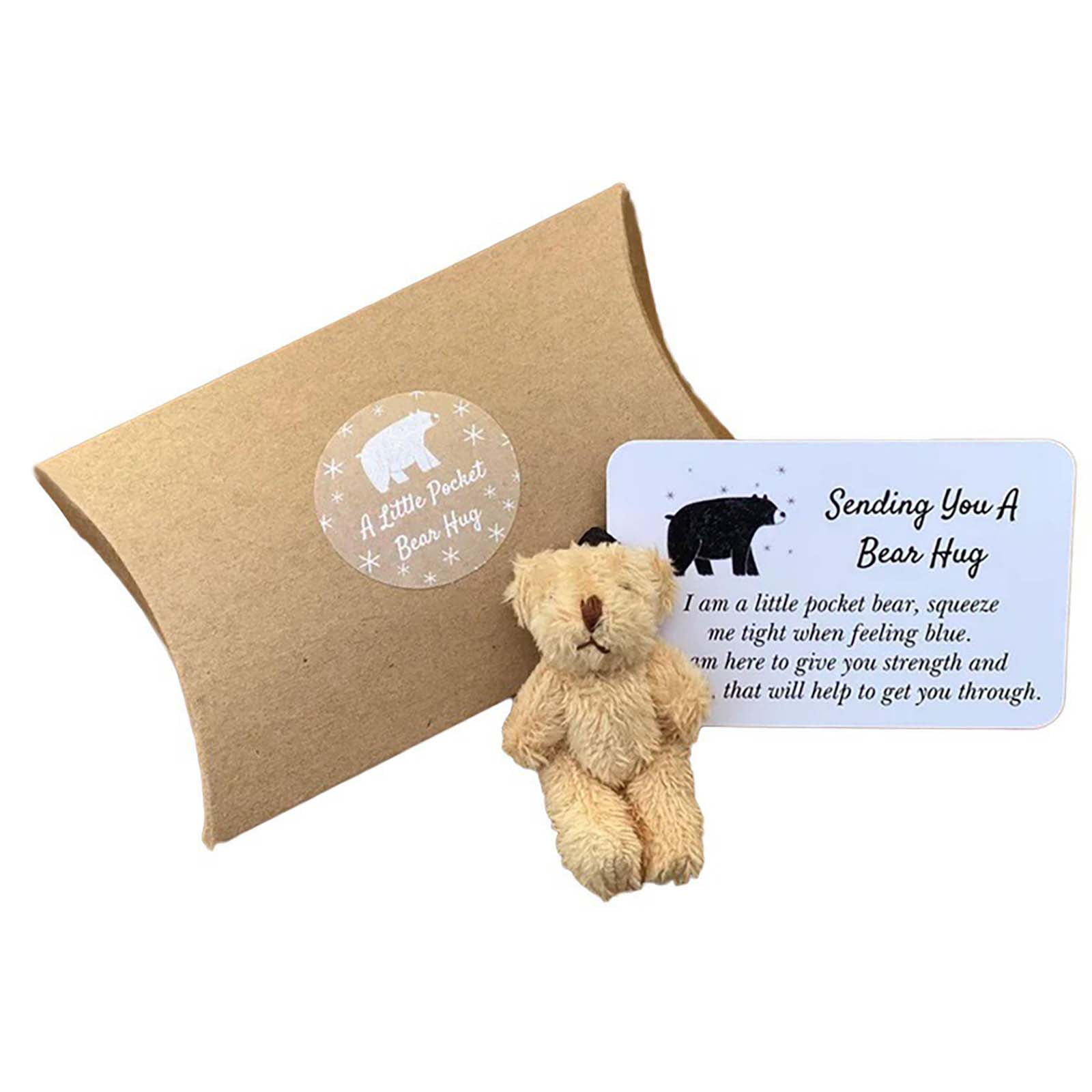 Trudi Bear Plush Love Box Gift Set 6.3 inch Exclusive Italian Designed New  