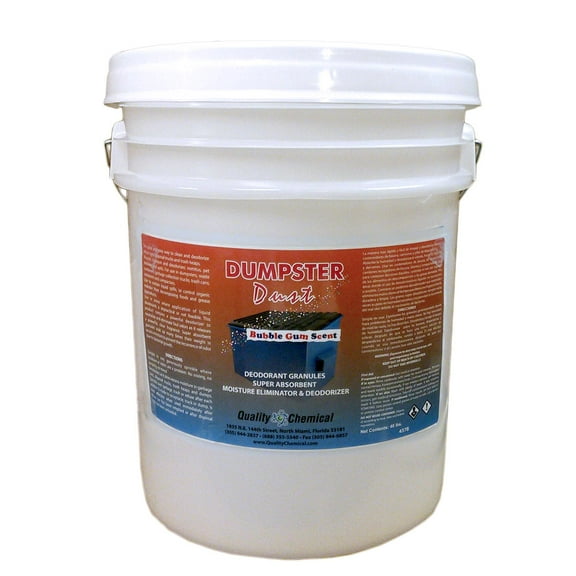Dumpster Dust-Super absorbent moisture eliminator deodorizer 40lb - Bubble Gum