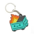 thumbnail image 1 of Dumpster Fire Key Chain, 1 of 3