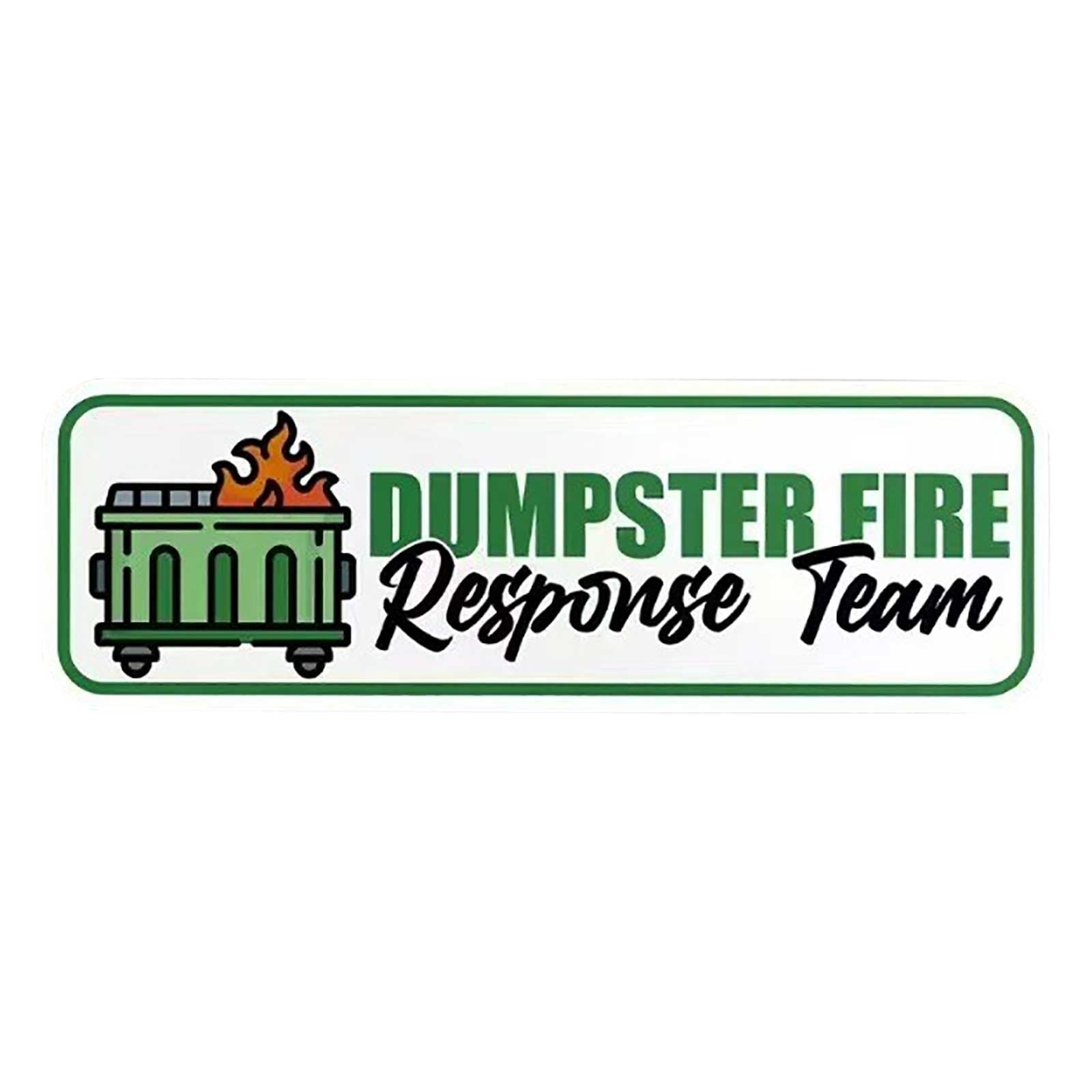 Dumpster Fire Sticker Dumpster Fire Sticker Work Humor Sticker Sticker For Water Bottle Phone
