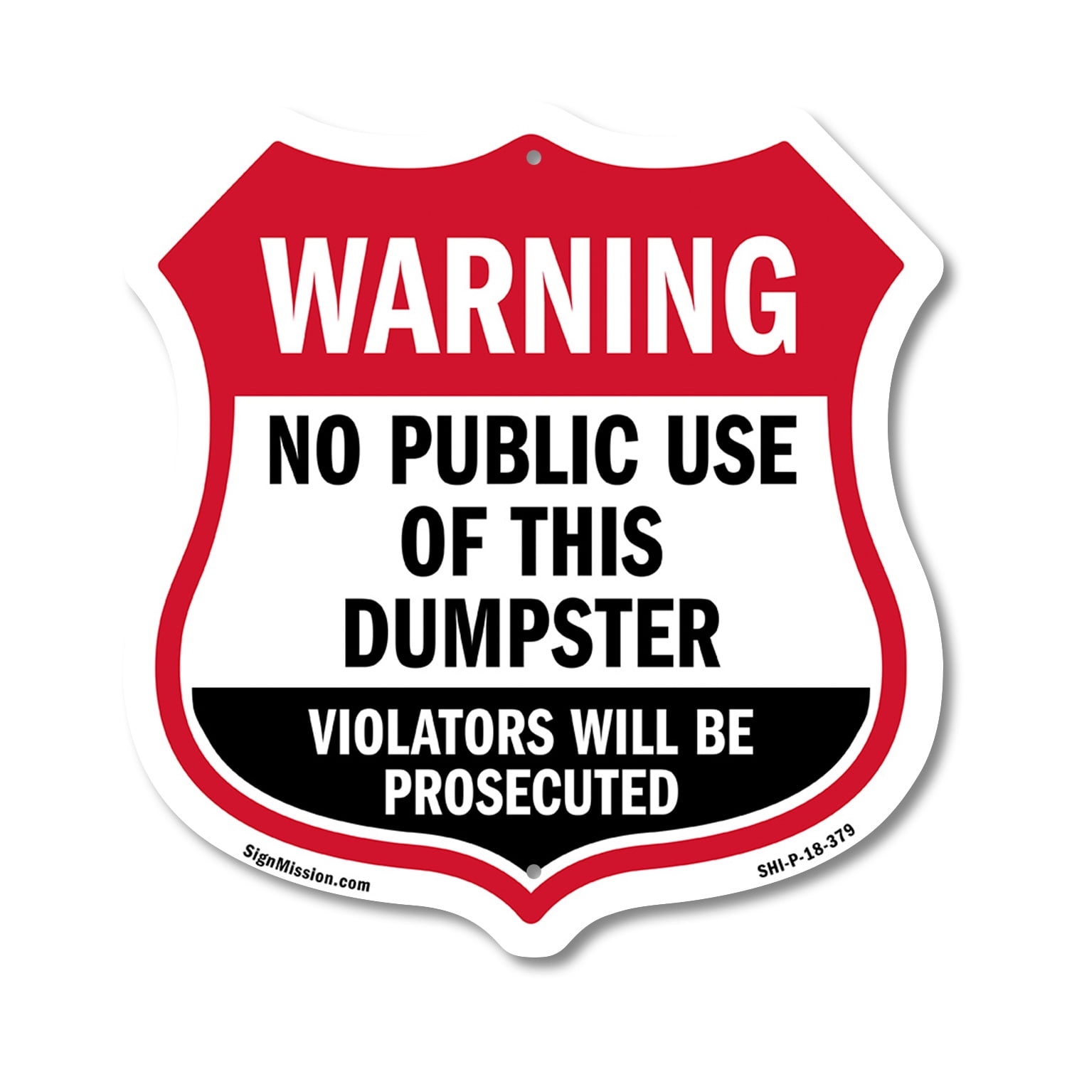Keep Out No Trespassing Violators Prosecuted BLACK Aluminum Composite Sign 8 5 X10