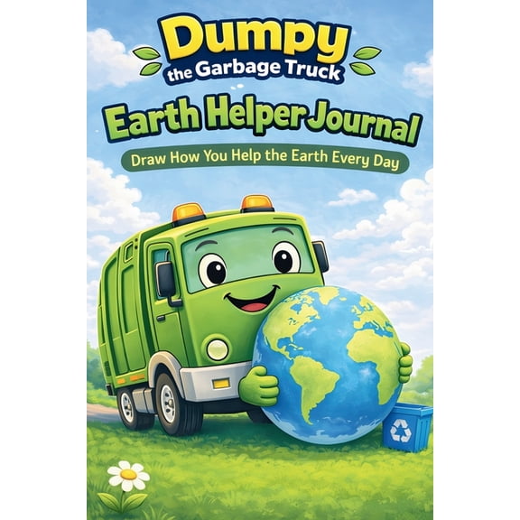 Dumpy the Garbage Truck Book Dumpy the Garbage Truck Earth Helper Journal: A Guided Draw and Write Environmental Journal for Kids Who Love Garbage Tr, (Paperback)