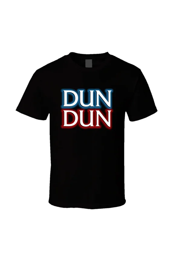 Dun Dun Law And Order Retro Tv Show T Shirt