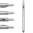 thumbnail image 1 of DunBong 4in1 Multicolor Pens,0.5mm Mechanical Pencil,Red,Blue and Black Ball Pen,1-Count (Silver), 1 of 6