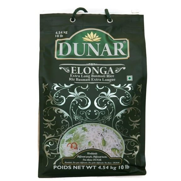 Dunar Basmati Rice Elonga Extra Long 10 lb