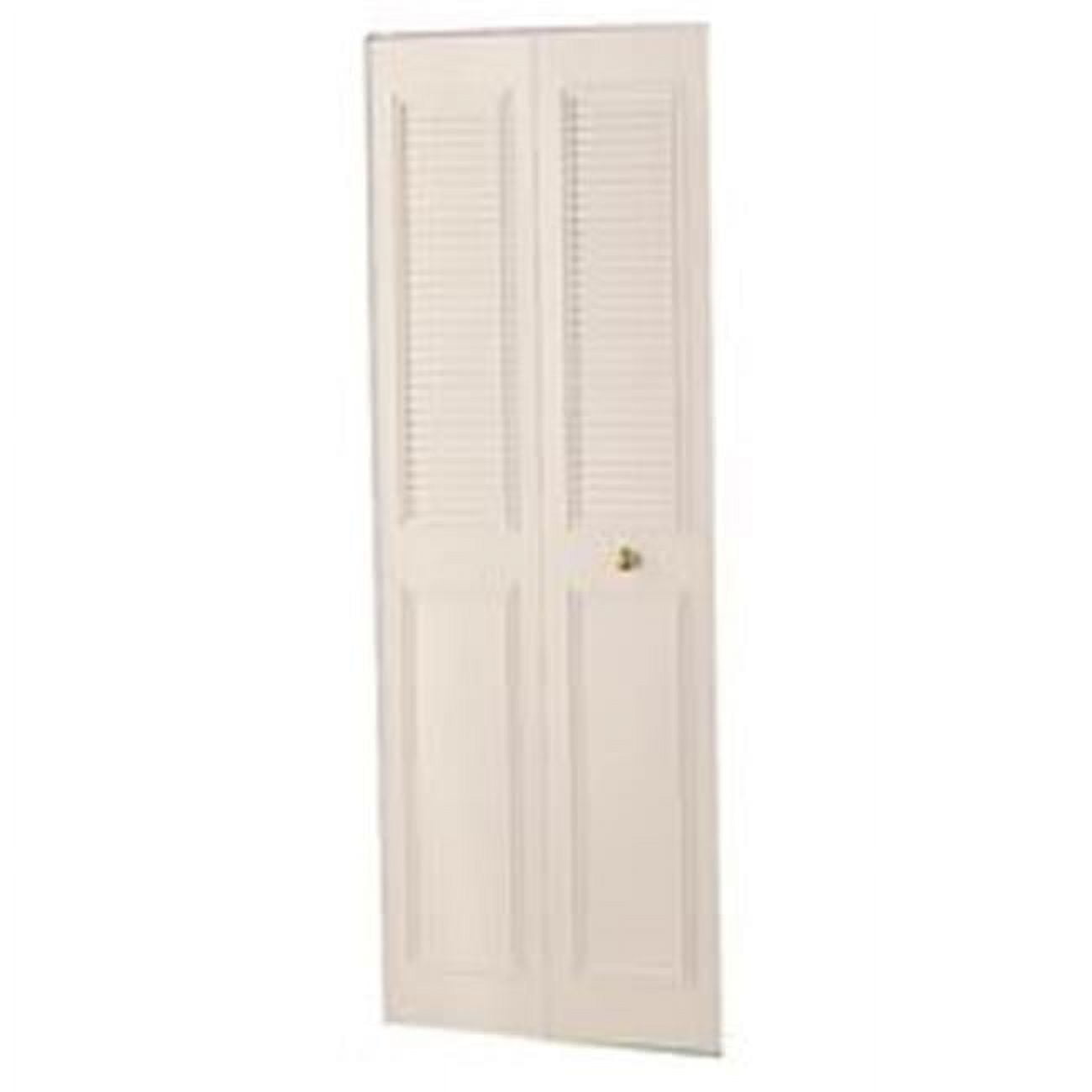 Dunbarton Corporation 3068CLSCMNBBW DUNBARTON THE CLASSIC METAL BI-FOLD DOOR, BRIGHT WHITE, 2 PANEL, 36X80 IN