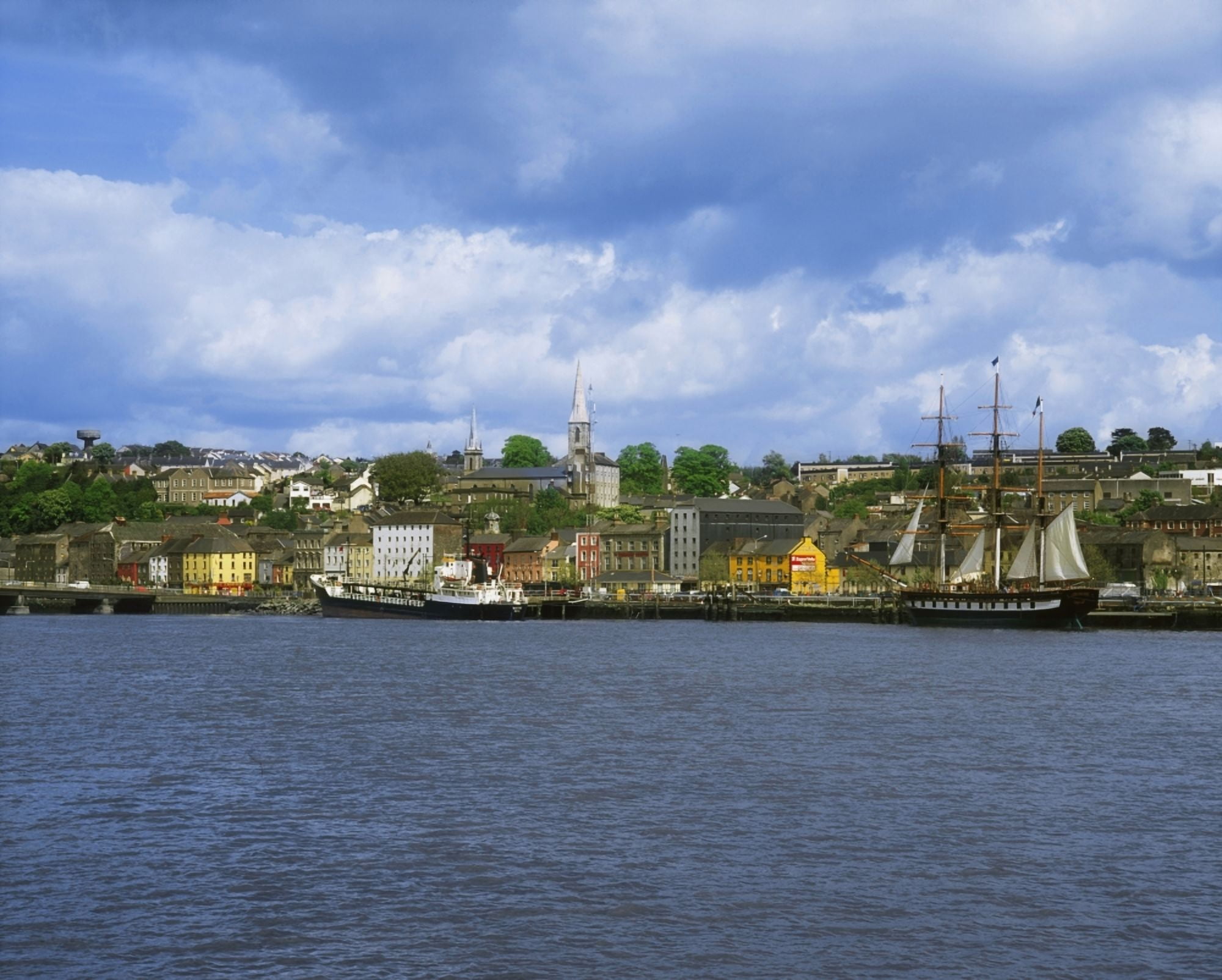 Dunbrody Emigrant Ship New Ross Co Wexford Ireland Canvas Art - The Irish Image Collection Design Pics (19 x 15)