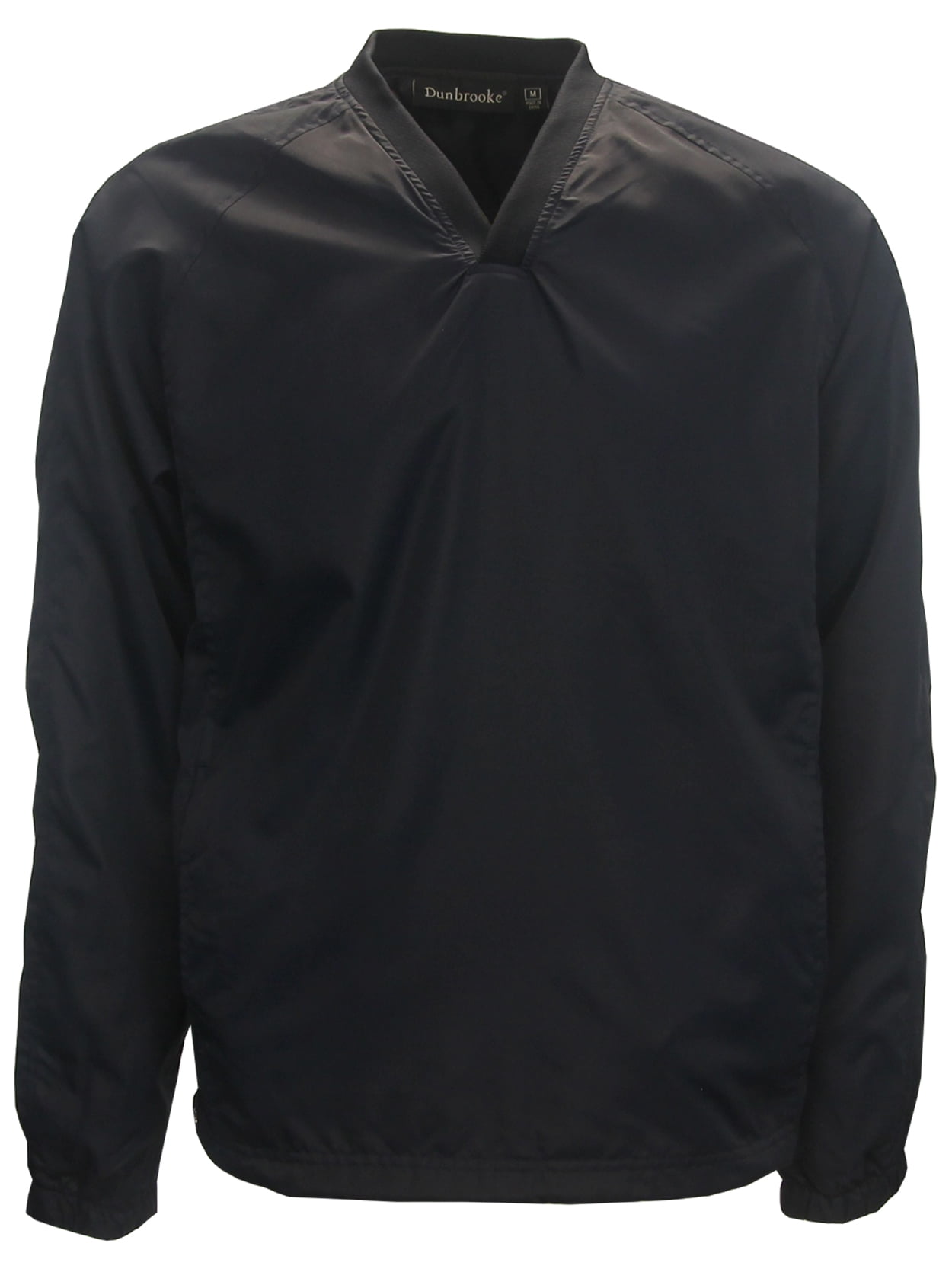 Dunbrooke Men's VNeck Pullover Golf Windshirt, Small Navy