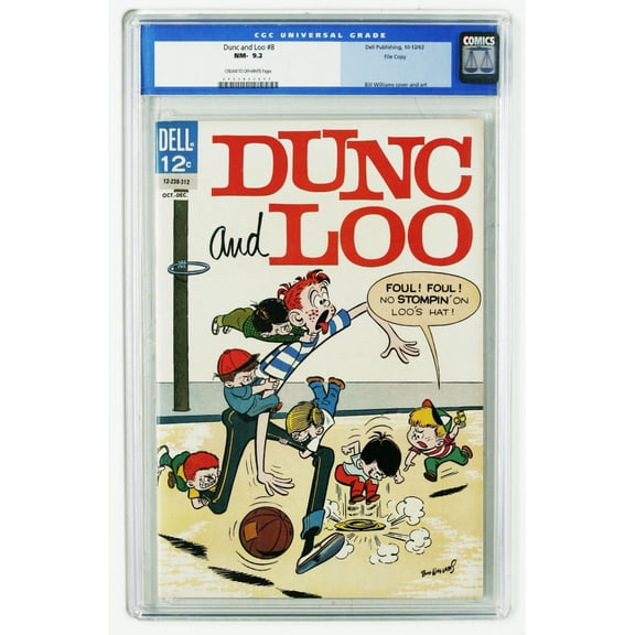Dunc and Loo #8 - CGC 9.2 Comic Book