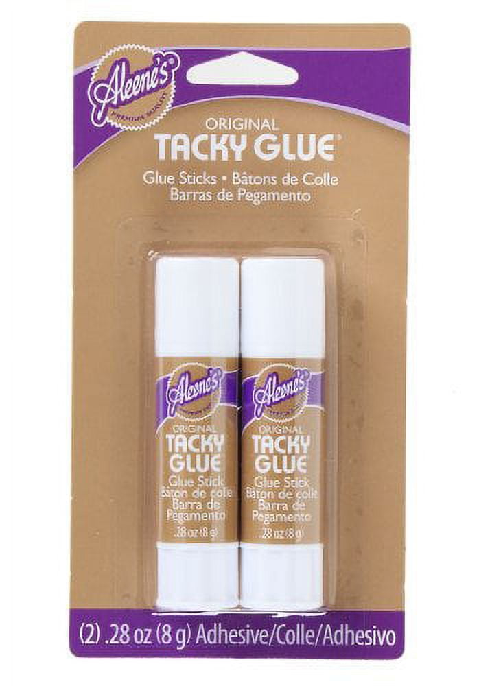 Aleene's Temporary Fabric Glue Sticks 2/Pkg-.28oz