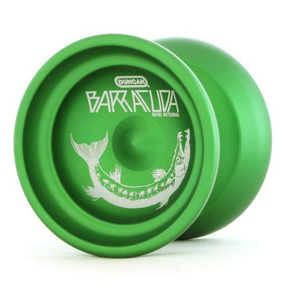 Duncan Barracuda Aluminum Yo-Yo 2016 Edition -Designed by World Champion Rafael Matsunaga (Green)