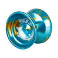 thumbnail image 1 of Duncan Barracuda Yoyo, Blue Splash, 1 of 3