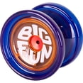 thumbnail image 1 of Duncan Big Fun Yo Yo - Fingerspin Ready, Long Spin Time (Translucent Blue/Orange), 1 of 3