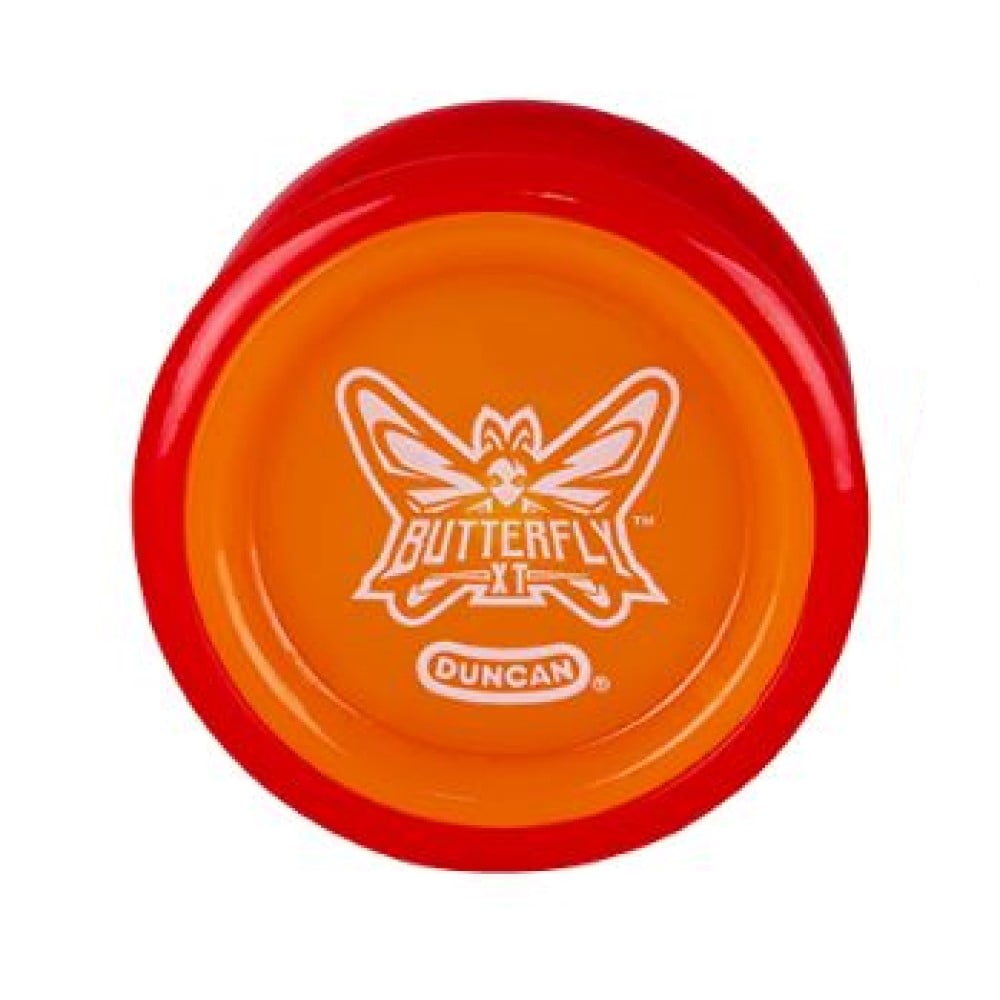 Duncan Butterfly XT Ball Bearing YoYo with Starburst Response System (Solid Red)