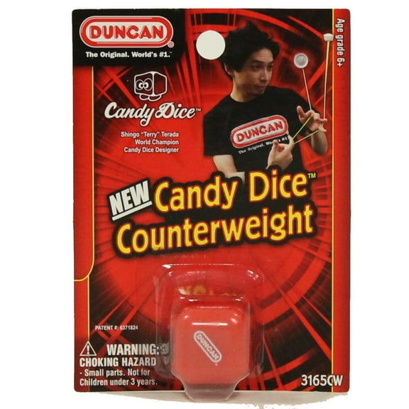 Duncan Candy Dice Counterweight by Shingo Terrada (Red)