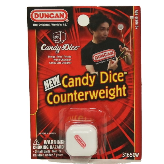Duncan Candy Dice Counterweight by Shingo Terrada (White)