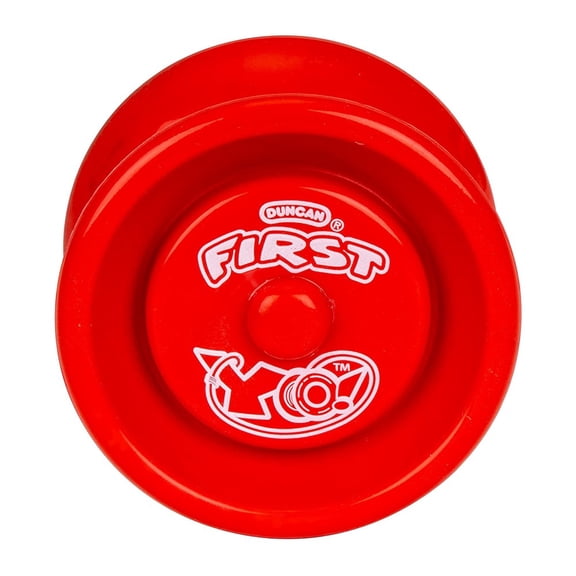 Duncan First Yo Yo-Yo - Soft Silicone Body Responsive- Beginner YoYo (Red)