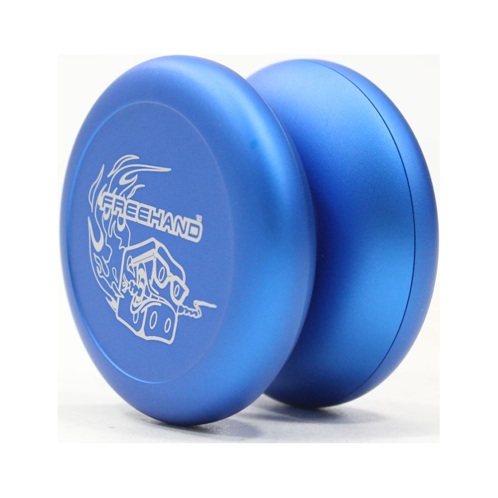 Duncan Freehand II YoYo MonoMetal YoYo (Blue with Blue Cap)