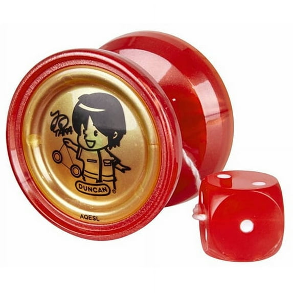 Duncan Freehand Pro Yo-Yo with Counterweight (Red Glitter)