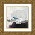 thumbnail image 1 of Duncan-He, Louis 20x20 Gold Ornate Wood Framed with Double Matting Museum Art Print Titled - Bear 2, 1 of 4