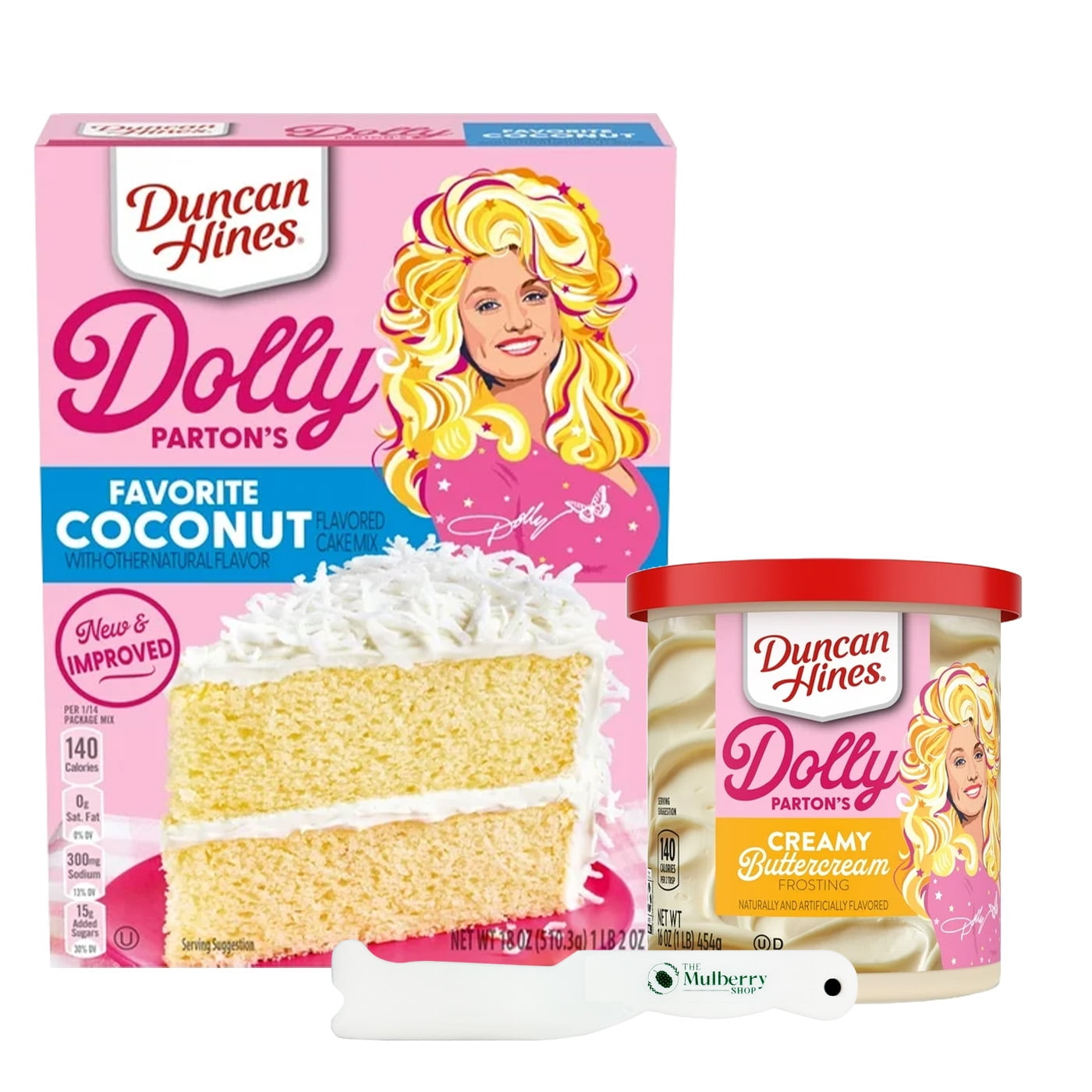 Duncan Hines Dolly Parton's Favorite SouthernStyle Banana Flavored