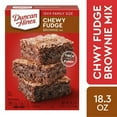 thumbnail image 1 of Duncan Hines Chewy Fudge Brownie Mix 18.3 oz (Pack of 2), 1 of 5