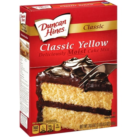 Duncan Hines® Classic Yellow Cake Mix 16.5 oz. Box
