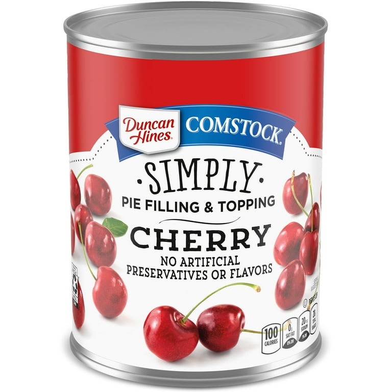 Duncan Hines Comstock Cherry Pie Filling and Topping, 21 oz