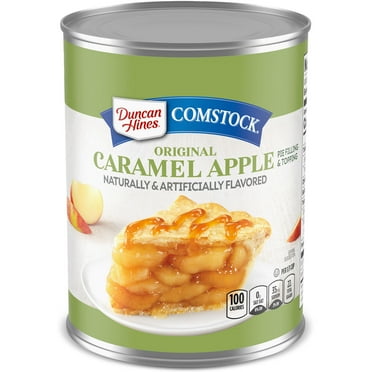 Duncan Hines Comstock Original Caramel Apple Pie Filling and Topping, 21 oz