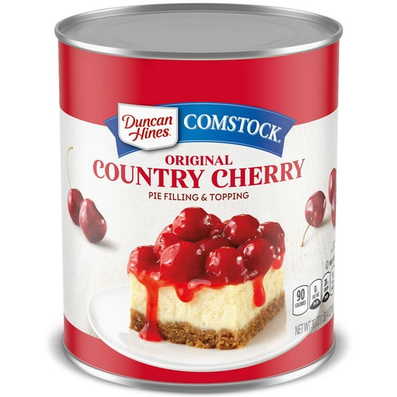 Duncan Hines Comstock Original Country Cherry Pie Filling and Topping, 30 oz.