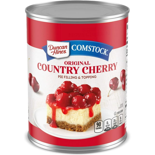 Duncan Hines Comstock Original Pie HYZ01 Filling, Cherry, 21 Ounce