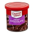 thumbnail image 1 of Duncan Hines Creamy Chocolate Flavored Frosting, Valentine's Day Cookie Decorating, 16 oz., 1 of 8