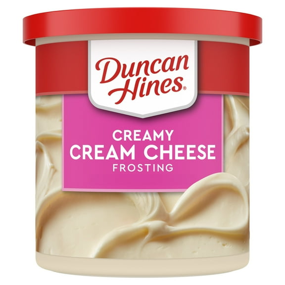 Duncan Hines Creamy Cream Cheese Flavored Frosting, Thanksgiving Cookie Decorating, 16 oz.